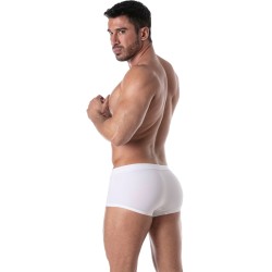 Calzoncillos Boxer, baño Shorty de la marca TOF PARIS - Boxer de baño Holidays TOF PARIS - blanco - Ref : TOF247B