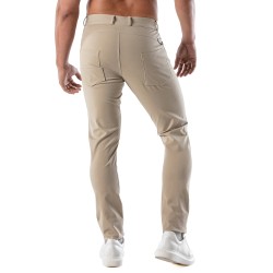 Hosen der Marke TOF PARIS - copy of Chino Patriot - beige Hose - Ref : TOF217BE