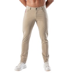 Hosen der Marke TOF PARIS - copy of Chino Patriot - beige Hose - Ref : TOF217BE