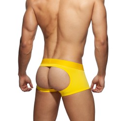 Boxer shorts, Shorty of the brand AD FÉTISH - Boxer Bottomless Fetish - yellow - Ref : ADF93 C03
