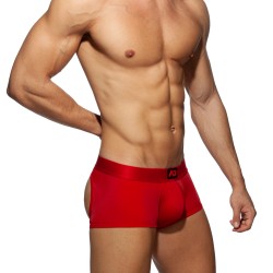 Boxershorts, Shorty der Marke AD FÉTISH - Boxer Bottomless Fetish - rot - Ref : ADF93 C06