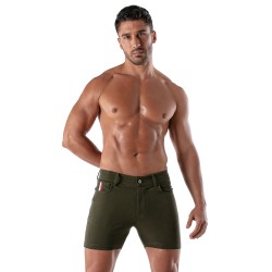 Short of the brand TOF PARIS - Chino Patriot Tof Paris Short - khaki - Ref : TOF216K