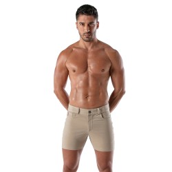 Kurze der Marke TOF PARIS - Patriot Tof Paris Chino Shorts - beige - Ref : TOF216BE