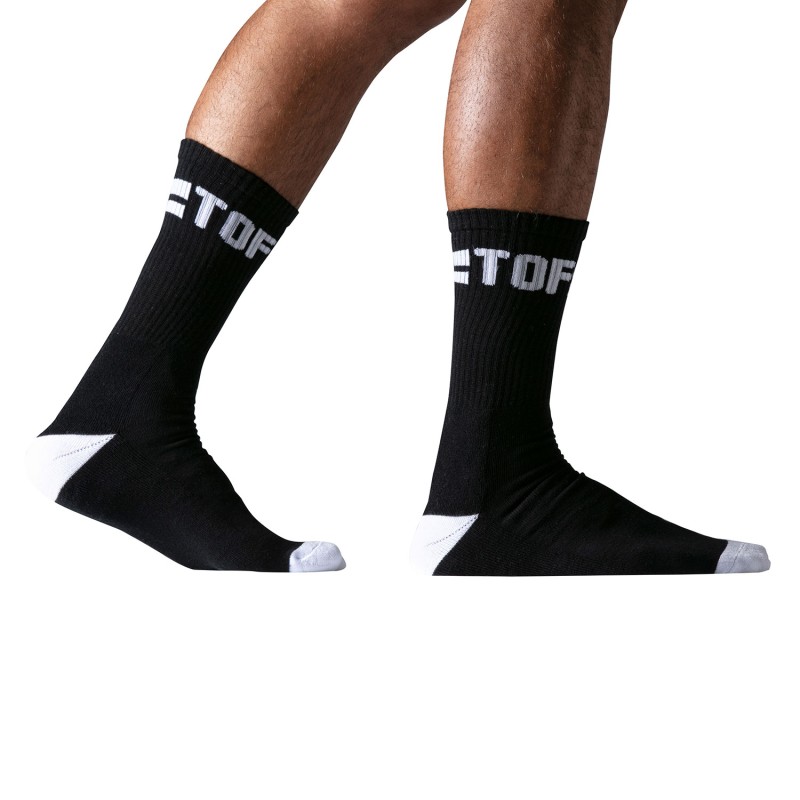 Calcetines de la marca TOF PARIS - Calcetines Sport Tof Paris - Negro - Ref : TOF232NB