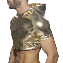 Ropa Superior  de la marca ADDICTED - Croptop Oro y plata - oro - Ref : AD1170 C20