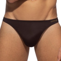 Bagno breve del marchio ADDICTED - Bagno G-string - marrone - Ref : ADS316 C13