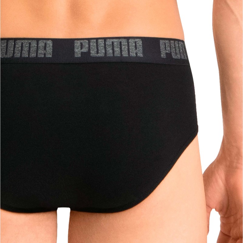 Men's underwear Puma Basic Brief 2P black 889100 06 889100 06