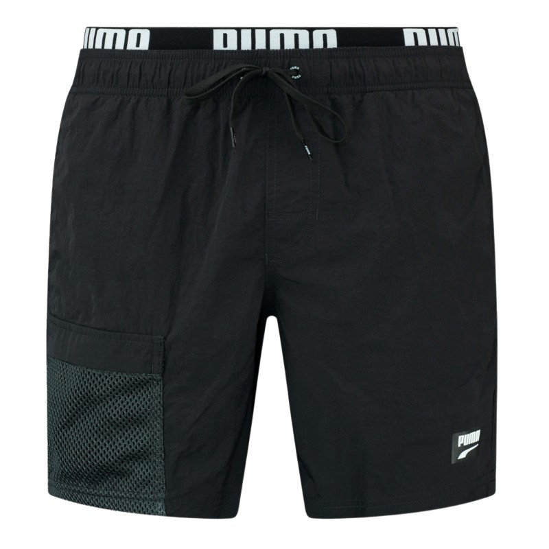 T-Shirt Made In France del marchio PUMA - Pantaloncini da bagno di media lunghezza PUMA Utility - nero - Ref : 701221757 002