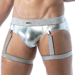 Harnais de la marque TOF PARIS - Harnais de cuisse Magic Tof Paris - Argent - Ref : TOF279A