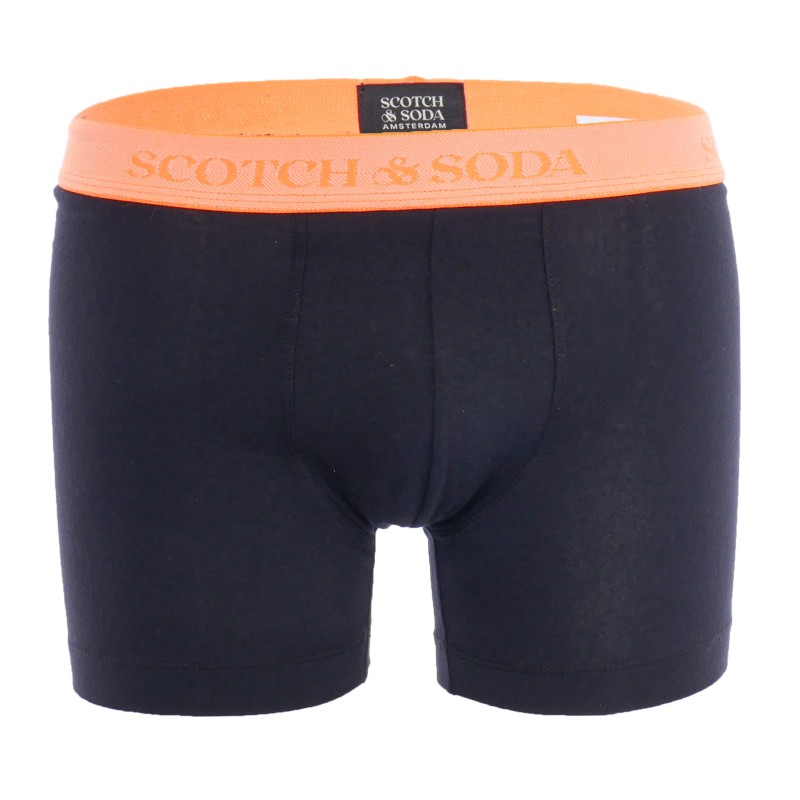 Pack de 2 Boxers con cinturón neón de algodón orgánico Scotch&Soda