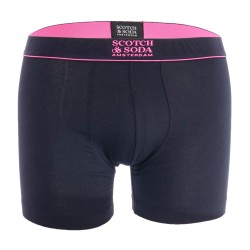 Boxershorts, Shorty der Marke SCOTCH & SODA - 3er-Pack Boxershorts aus Bio-Baumwolle mit Logo-Gürtel in Orange, Schwarz und Rosa