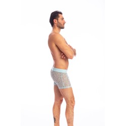 Short de la marque L HOMME INVISIBLE - Fleur d Ether Ciel - Short Lounge - Ref : HW165 FDE 021