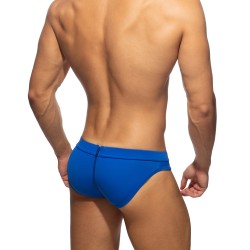 Bath Brief of the brand AD FÉTISH - Allover zip swimsuit - blue - Ref : ADF150 C16