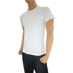 Kurze Ärmel der Marke HOM - T-shirt Drogba & Co By HOM blanc - Ref : 10144601 0003