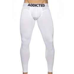 Shorts lunghi boxer del marchio ADDICTED - Briefing - bianco - Ref : AD970 C10 