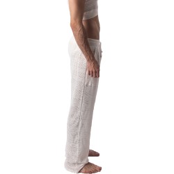 Pantalon de la marque BARCODE BERLIN - Pantalon Salvador - blanc - Ref : 92216 200